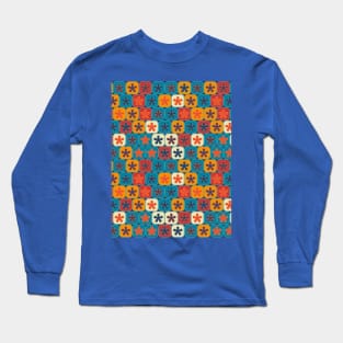 Blobs and tiles Long Sleeve T-Shirt